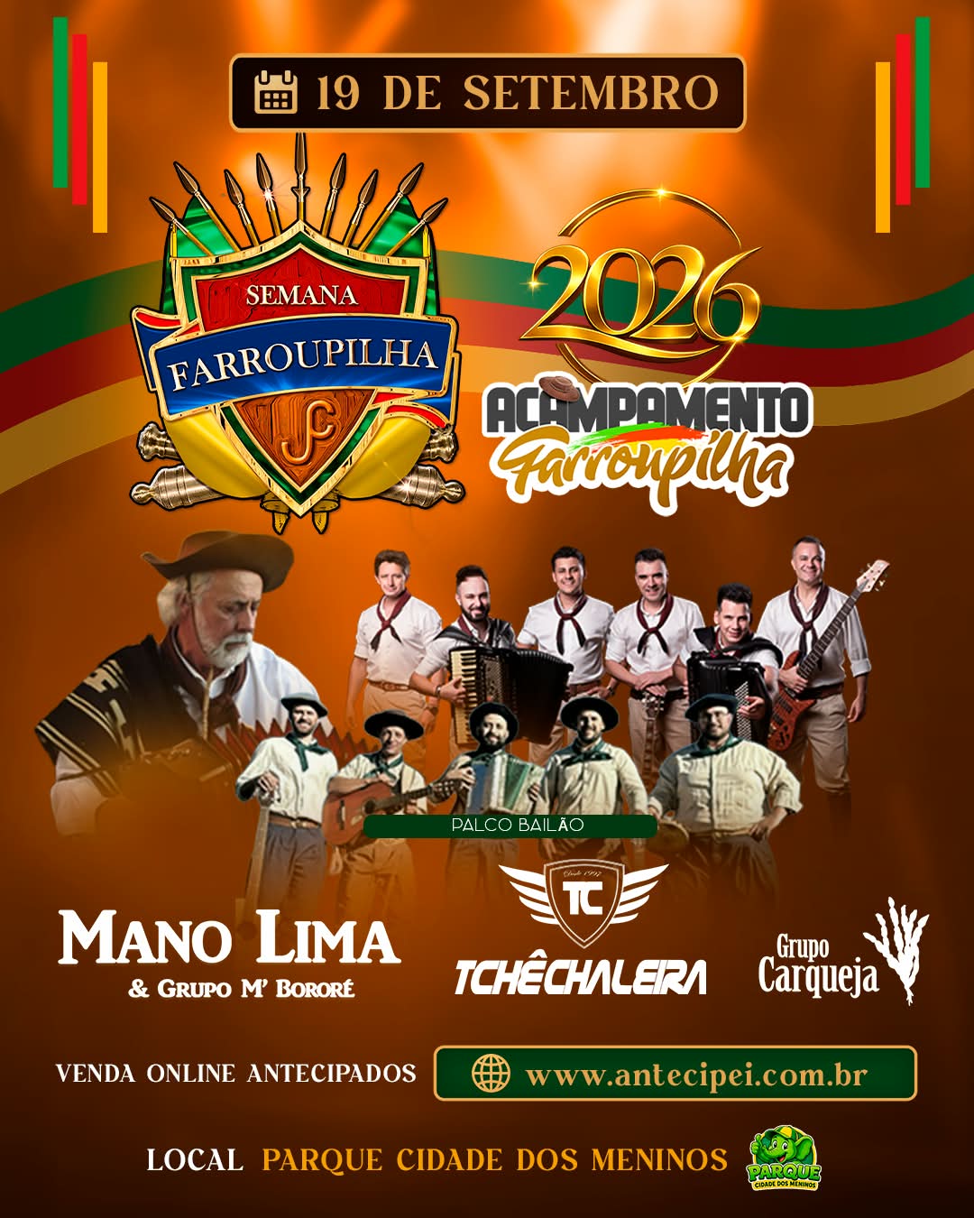 Capa do bailão de 19/09